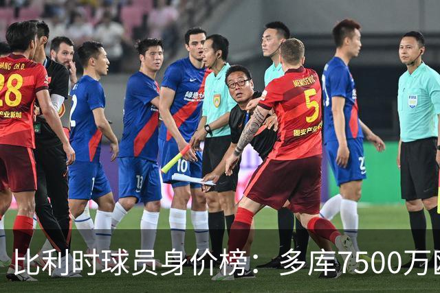 比利时球员身价榜：多库7500万欧第一，蒂勒曼斯4000万欧